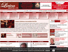 Tablet Screenshot of liricamente.it